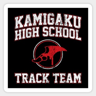 Kamigaku High School Track Team Sticker